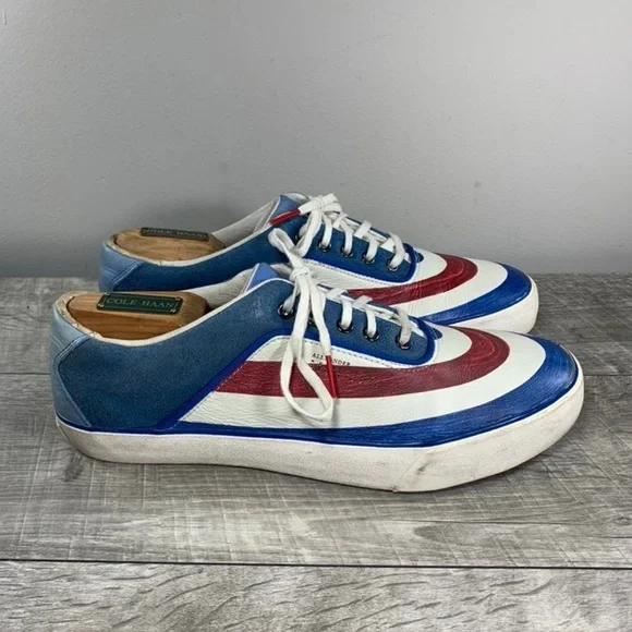 Puma Alexander McQueen Men's Deck Low II Leather Sneakers Shoes Trainers Size 9